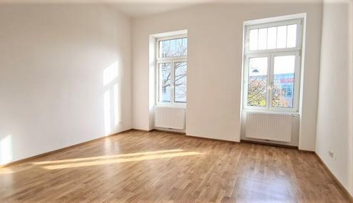 MESSE-PRATER, WU-NÄHE, 109 m² Altbau mit 1 m2 Balkon, 3 Zimmer, Küche, Wannenbad, Parketten, WG-geeignet, Sebastian-Kne…