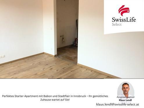 Perfektes Starter-Apartment mit Balkon und Stadtflair in Innsbruck - Ihr gemütliches Zuhause wartet auf Sie!