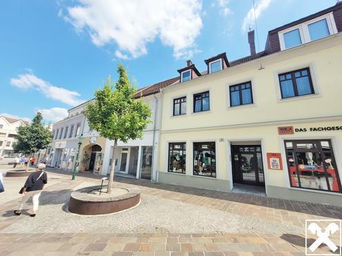 Homeoffice in der Fußgängerzone