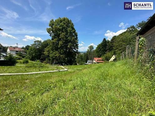 RUHIGES BAUGRUNDSTÜCK FÜR IHR TRAUMHAUS! + ERHÖHTE SONNENLAGE MIT WEITBLICK + TOP ANBINDUNG!