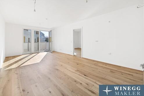 PROVISIONSFREI! Helle 2-Zimmer-Wohnung mit Schrankraum, Balkon, Bad mit Fenster