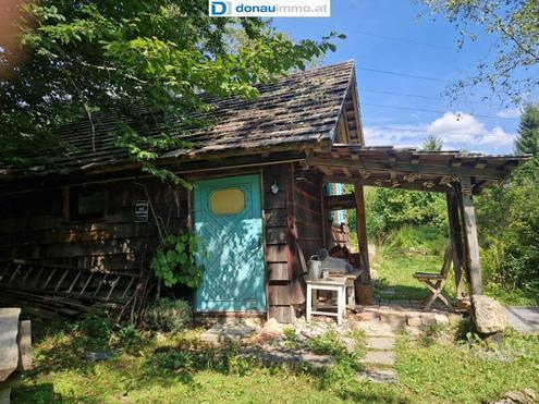 Baugrundstück mit Holzhütte in Steinhaus am Semmering