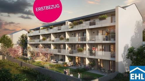 Großzügige Freiflächen: Loggia, Balkon, Terrasse oder Garten