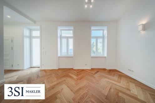 Stilvoller Altbau trifft modernen Luxus - Exklusives Wohnen mit Balkon