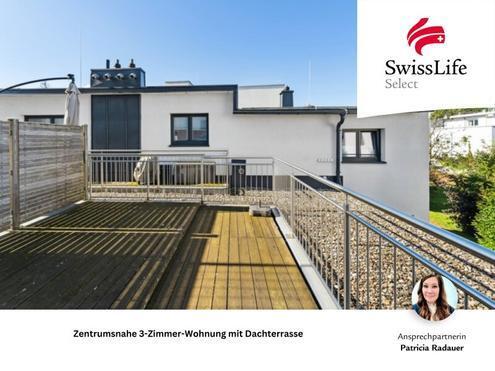 Erstklassige Lage mit durchdachter Raumaufteilung, Dachterrasse und PKW-Stellplatz