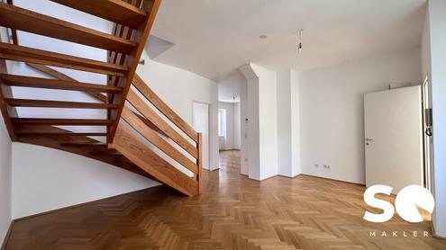 # SQ - MAISONETTE WOHNUNG IN EINEM WUNDERSCHÖNEM BIEDERMEIER HAUS - 1050 HOFGASSE -