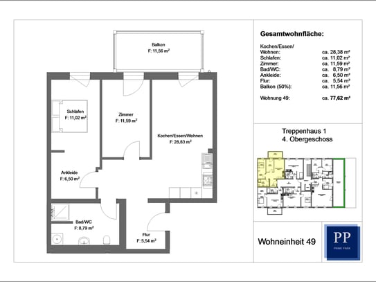 3 - Zimmer Wohnung mit EBK und Balkon in Schweinheim - Aurelion Immobilien Aschaffenburg