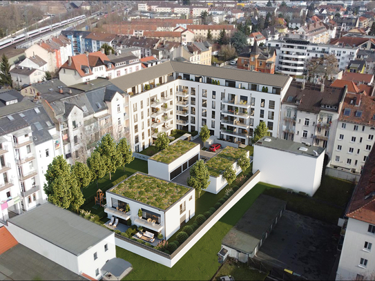 "BS Living": 3 - Zimmer Penthouse mit EBK und Blick über die Frankfurt Sykline - Aurelion Immobilien Aschaffenburg