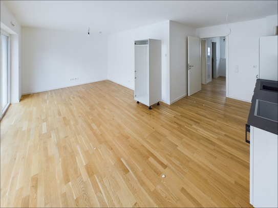 "BS Living": Erstbezug - moderne und helle 2 Zimmer Wohnung mit EBK und Balkon - Aurelion Immobilien Aschaffenburg