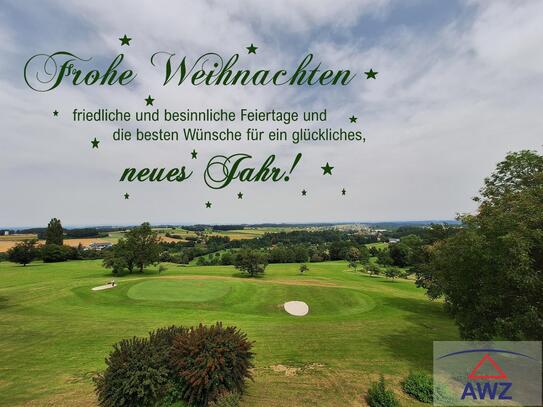 Ihr exklusives Weihnachtsgeschenk! Wohnen, Arbeiten und Genießen direkt am Golfplatz!