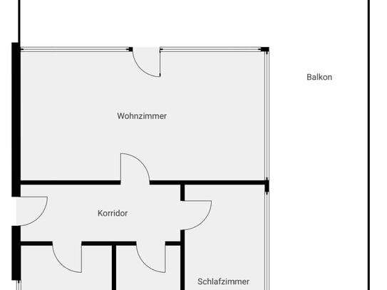 Traumhafte Aussicht: 2-Zimmer-Wohnung im 8. OG