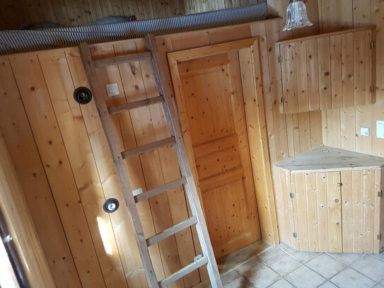 kleines Haus im Wochenendhausgebiet Gelbelsee