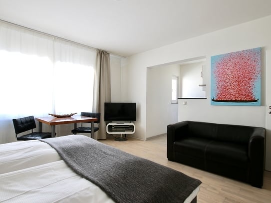 Modern möbliertes Apartment mit Aufzug im Herzen von Köln – zeitwohnen.de