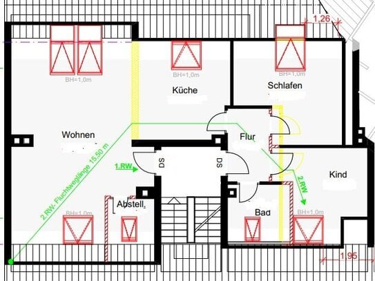 Zu Hause Fühlen mit Blick auf den Westpark! Essen Frohnhausen – zeitwohnen.de