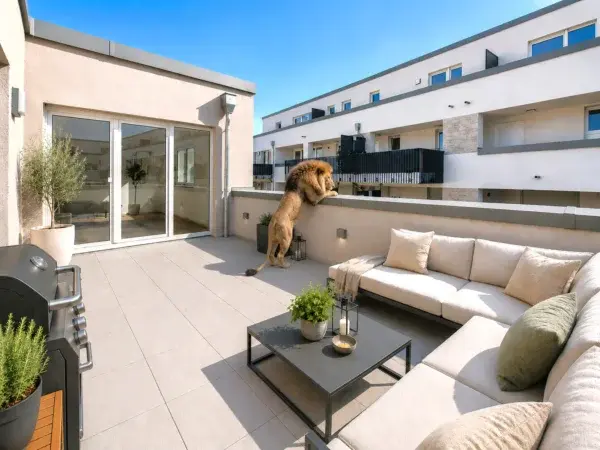                                                               Urbanes Wohnen mit beeindruckender Dachterrasse                                                       in Bickenbach (Darmstadt-Dieburg)