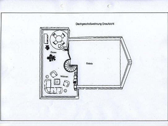 2 1/2-Raum-Maisonette mit Dachterrasse für gehobene Ansprüche !!