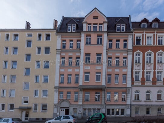 2 Zimmerwohnung mit EBK und Balkon in Plauen Haselbrunn zur Miete - Hochparterre - 2 Raumwohnung