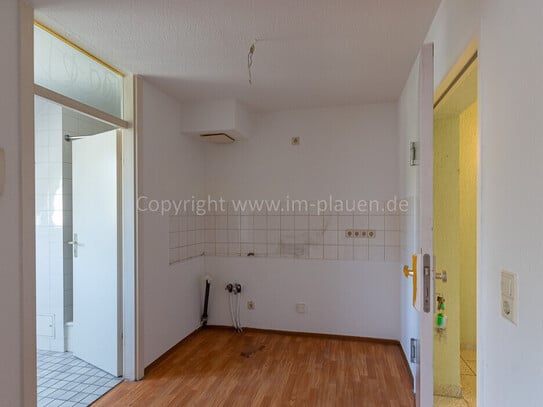 Singlewohnung in Auerbach zur Miete - Nicolaipassage - 1 Raumwohnung - EBK vorhanden