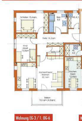 Attraktive 3-Zimmer-Wohnung mit EBK und Balkon in Parsberg