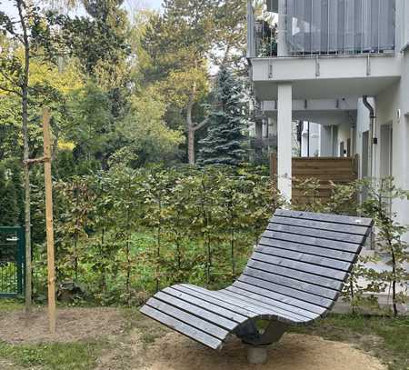 Terrassenwohnung im Grünen