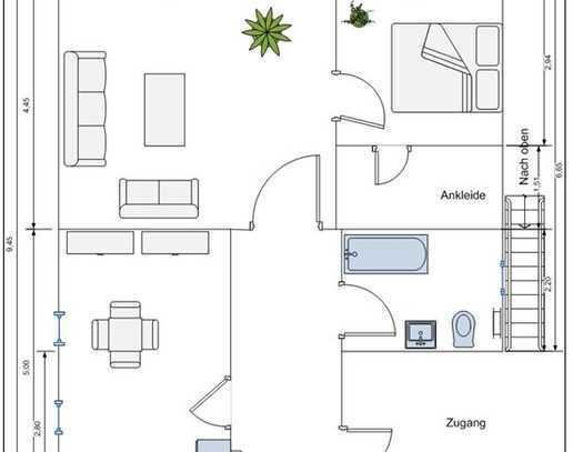 Ansprechende, modernisierte 2,5-Zimmer-Wohnung, Kirchen (Sieg) OT Wingendorf