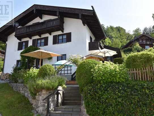 charmante 3-Zimmer-Wohnung mit Garten und Balkon in ruhiger Lage in Tegernsee