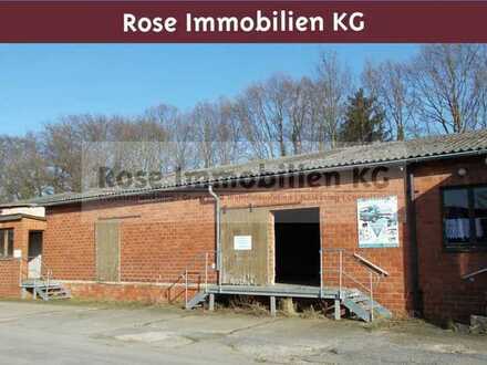 ROSE IMMOBILIEN KG: Gewerbeimmobilie mit großem Grundstück in Warmsen zu verkaufen!