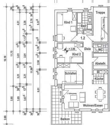 Geschmackvolle 4-Zimmer-Wohnung mit gehobener Innenausstattung mit Balkon in Eich