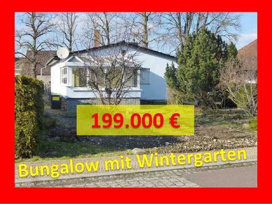 Bungalow, 204 m² Wohn- Nutzfläche mit Wintergarten und Untergeschoss. Objekt Nr. 1 5 10 22