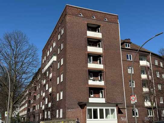Helle 2-Zimmer-Wohnung mit Einbauküche in der Diagonalstraße