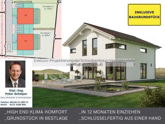 ### Kelkheim-Ruph. / individ. planbarer Neubau (mit FESTPREIS, u. verbindlicher Terminschiene) m.KG