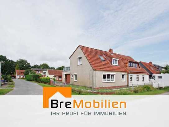 Ideal für die kleine Familie! Renovierte Doppelhaushälfte mit Garage und Garten in Arbergen