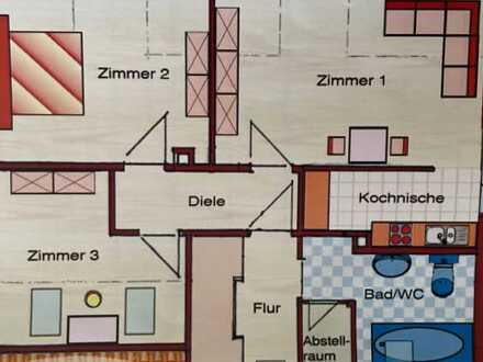 Sonnige 3-Zimmer Wohnung