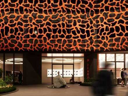 Zentrale Büro- & Praxisflächen im nachhaltigen Statement-Building: Be orange!