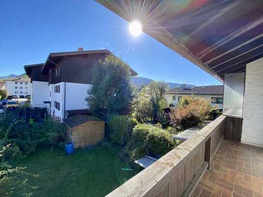 Sonniges Reihenmittelhaus mit eigenem Grundstück - Terrasse & Garten in ruhiger Lage in Hausham