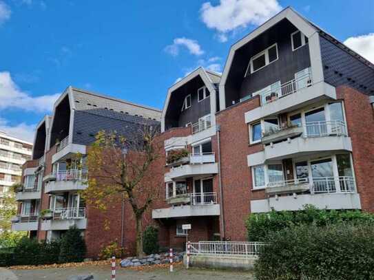 2 Zimmer Dachgeschosswohnung mit Balkon und Fernblick