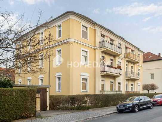 Charmante 3-Zimmer-Wohnung mit Südwestbalkon & EBK – saniertes MFH in Naußlitz!