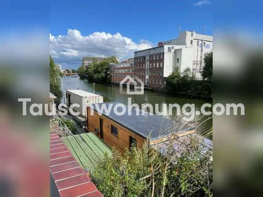 Tauschwohnung: Schöne 2 Zimmer am Kanal in Hamburg Hamm gegen 3 Zimmer