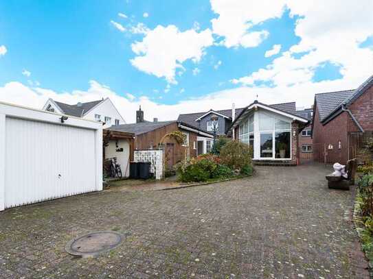 Erdgeschosswohnung mit Terrasse und Garage in zentraler Lage zu verkaufen.