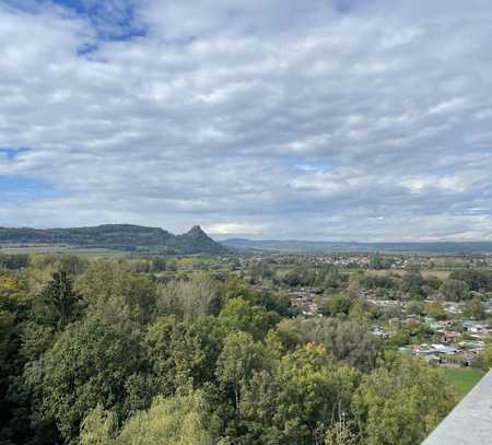 Helle Penthouse-Wohnung - Herrliche Blicke über den Hegau