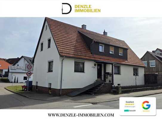 Solides Einfamilienhaus in Gschwend mit Doppelgarage - bezugsfrei!