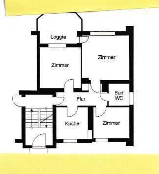 3-Zimmer-Erdgeschosswohnung zentral gelegen Nähe Lister Meile und Bahnhof