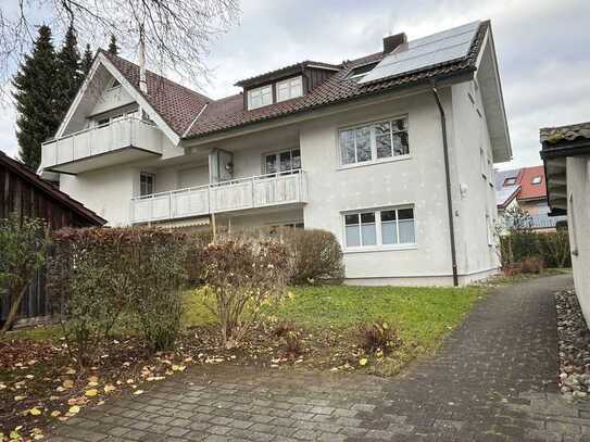 Sonnige 3-Zimmerwohnung mit Garten in guter Lage in Wangen im Allgäu