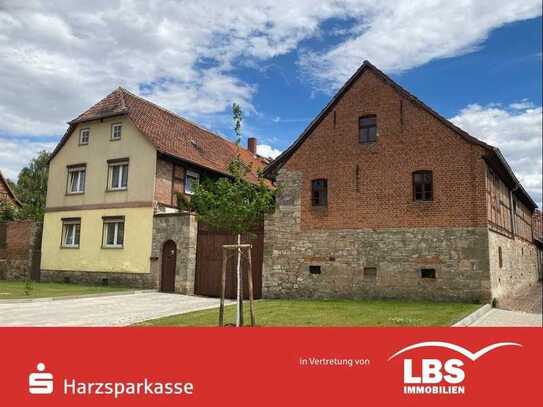 Landleben im mittelalterlichen Bauernhaus in Badeborn