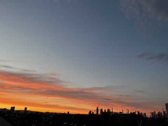 SKYLINEBLICK! 3-Zimmer-Wohnung mit Dachterrasse