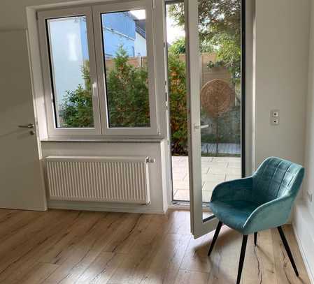 ***Darmstadt-BESSUNGEN: Schöne 2-Zimmer EG-Wohnung mit Westterrasse ***