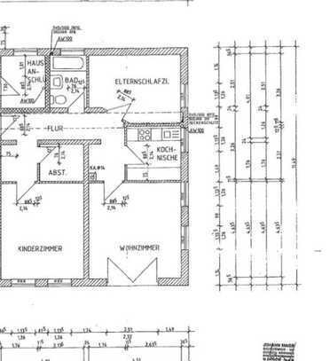 3 Zimmerwohnung, EG mit Garten