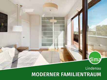 Großzügige, moderne Familienwohnung mit sonniger Terrasse + Loggia, 2 Bädern, Aufzug, Tiefg. u.v.m.!
