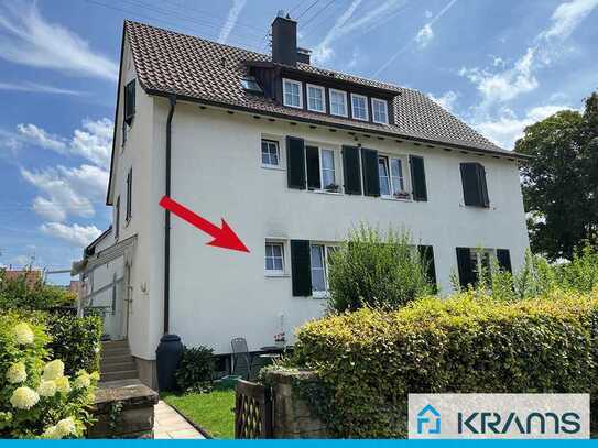 Sonnige 4-Zimmer-Wohnung mit Terrasse und Garten in beliebter Wohnlage in Metzingen!