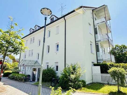 Schöne 2-Zimmer-EG-Wohnung mit Garten in perfekter Lage in Baldham